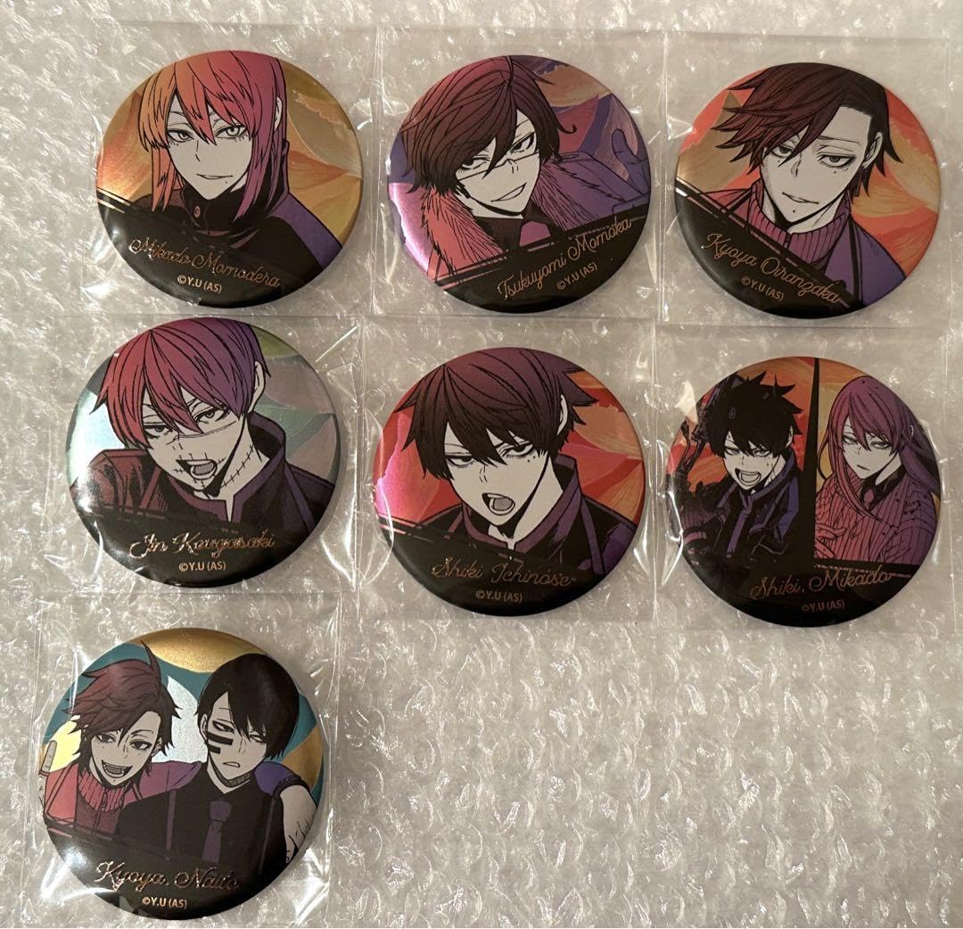 Amazon.co.jp: 桃源暗鬼 AGF メタリック缶バッジ : おもちゃ