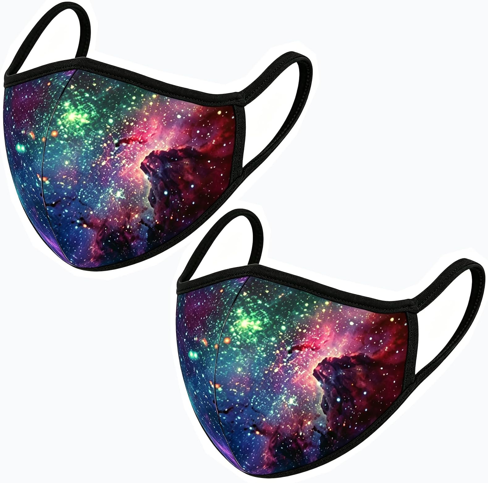 BeatBasic Dustproof Cotton Face Mask Cloth Cover with Nose Clip Cute Mouth Face Masks for Women Men Outdoor