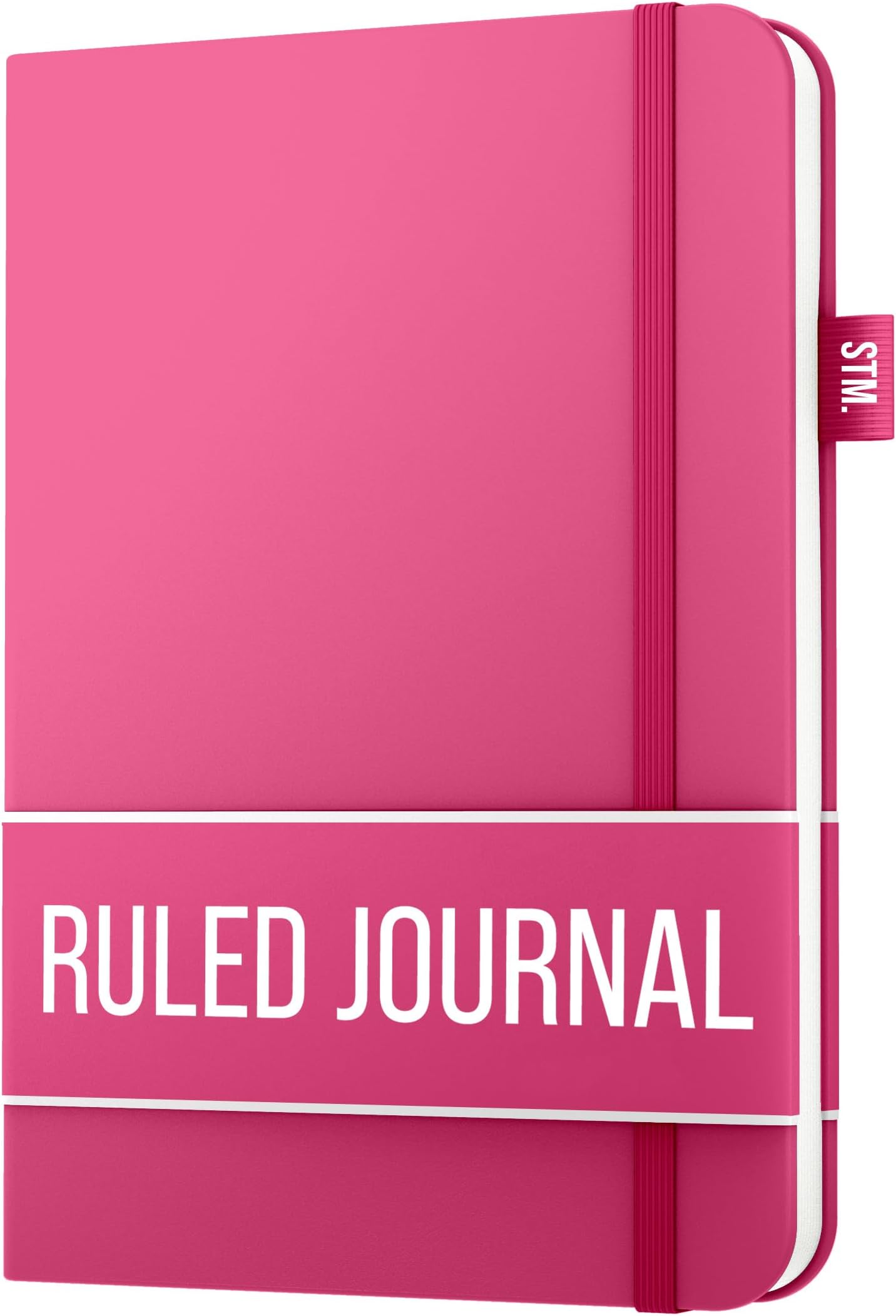 Scribbles That Matter Lined Journal Notebook for writing | Ruled 150 pages, 120gsm Thick Paper with Sticky Notes,pen loop, elastic band, leather hard cover A5 journals for writing, 5.75x8.2 inches