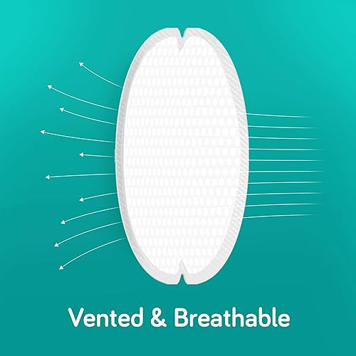 Miniatura 5 de Nanobébé Almohadillas de lactancia desechables  40 días y 20 noches ultra finas y extraabsorbentes ventiladas a prueba de fugas envueltas