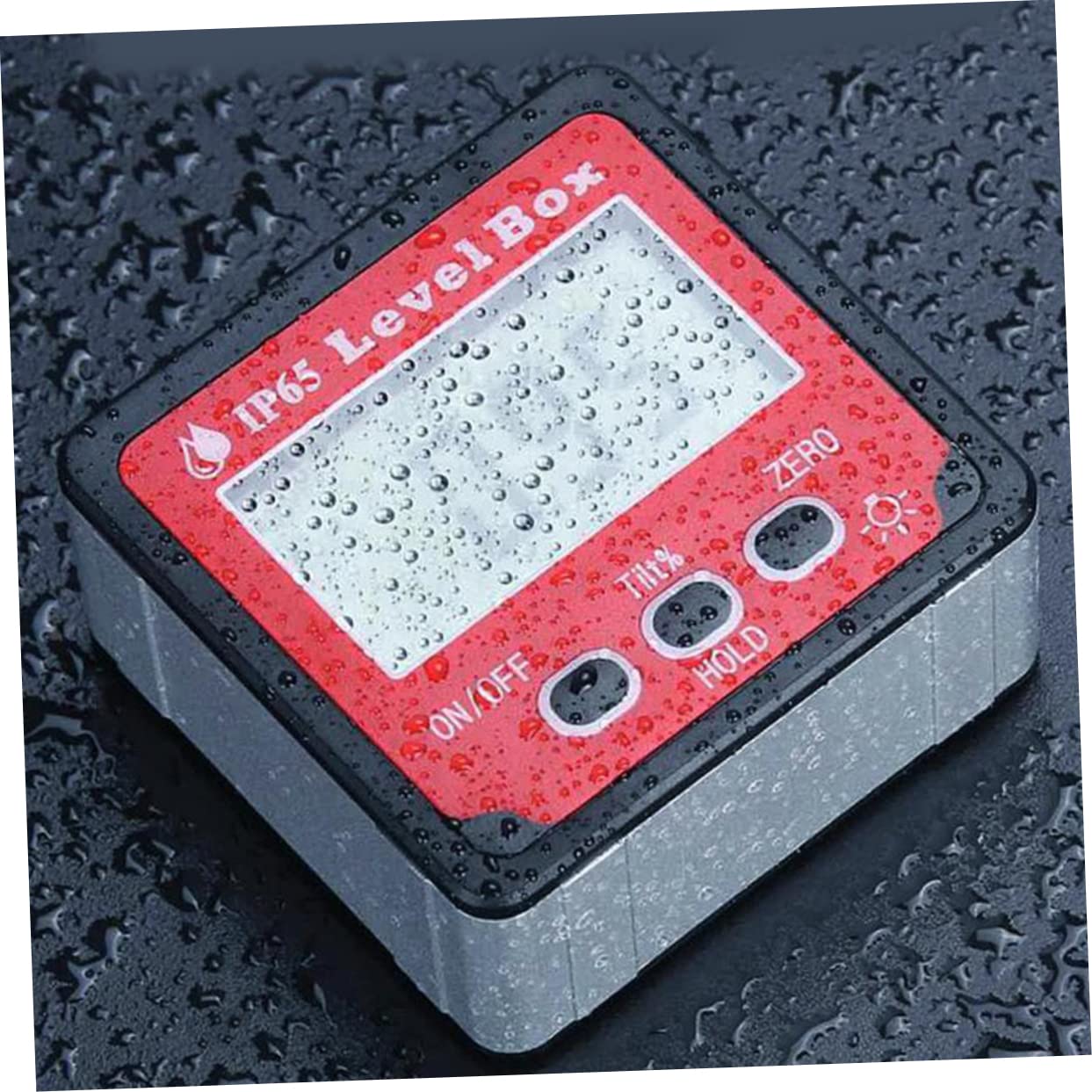 Goniometro Digitale 4x90° ad Alta Precisione con Retroilluminazione | Alluminio, Precisione 0, 05° e Accuratezza ±0, 2°, per Manutenzione Auto e Test Strumentali