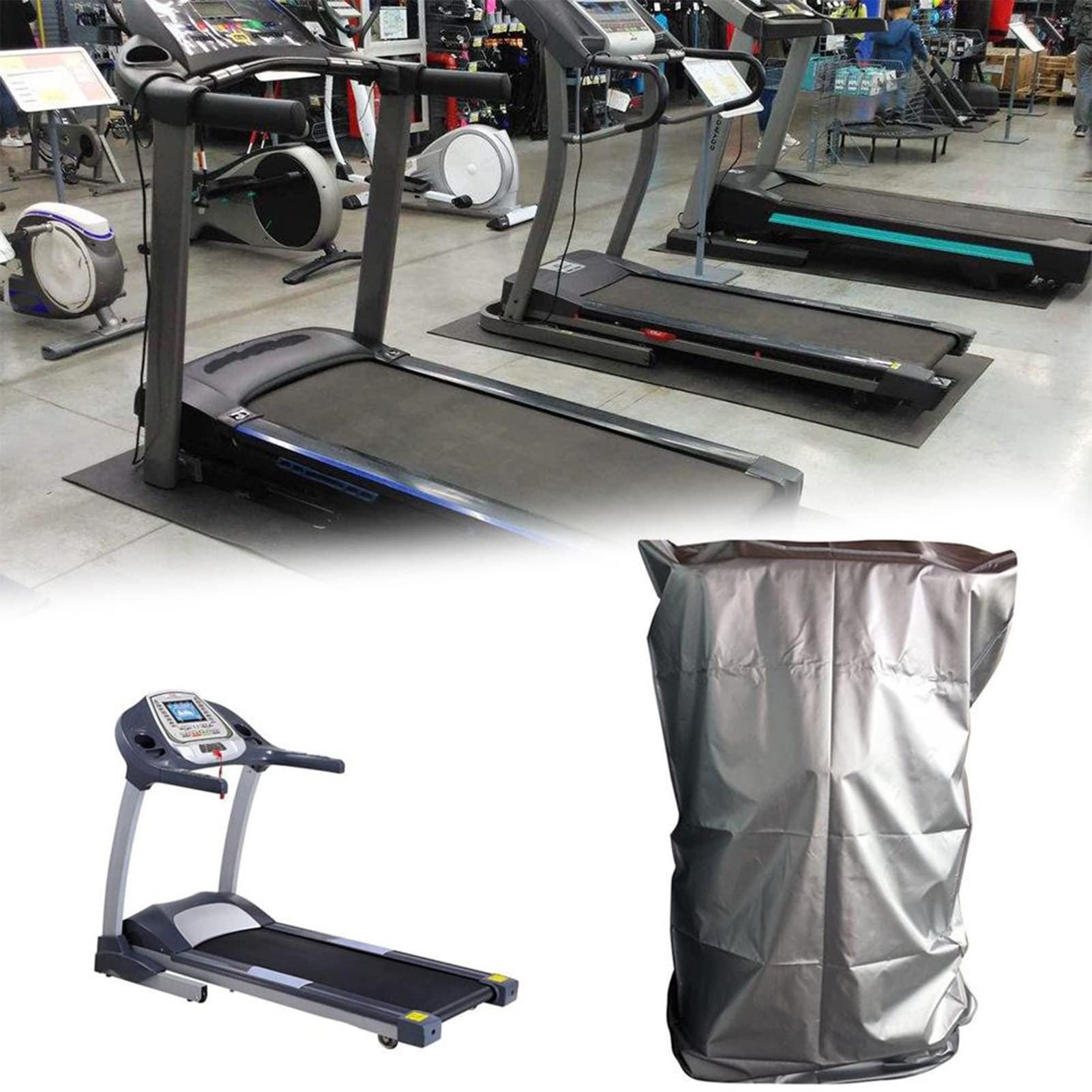 Housse De Tapis De Course Oxford 210D Imperméable Pliable