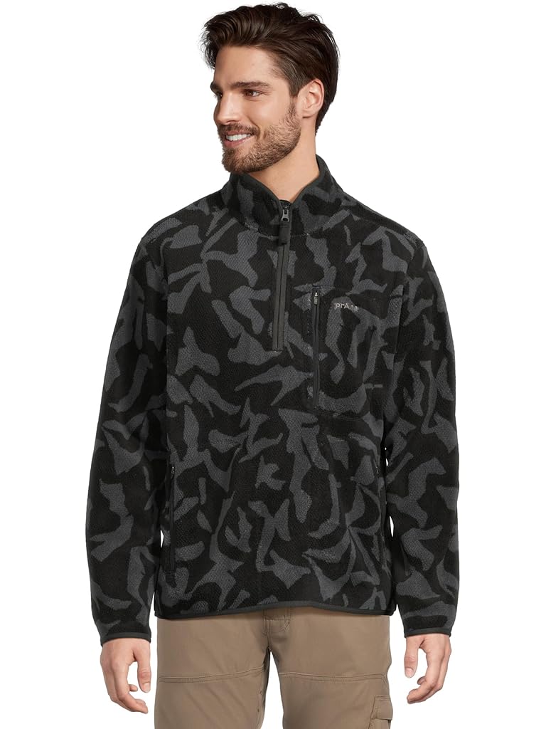 Navy Prana Tuff Fluff Half Zip