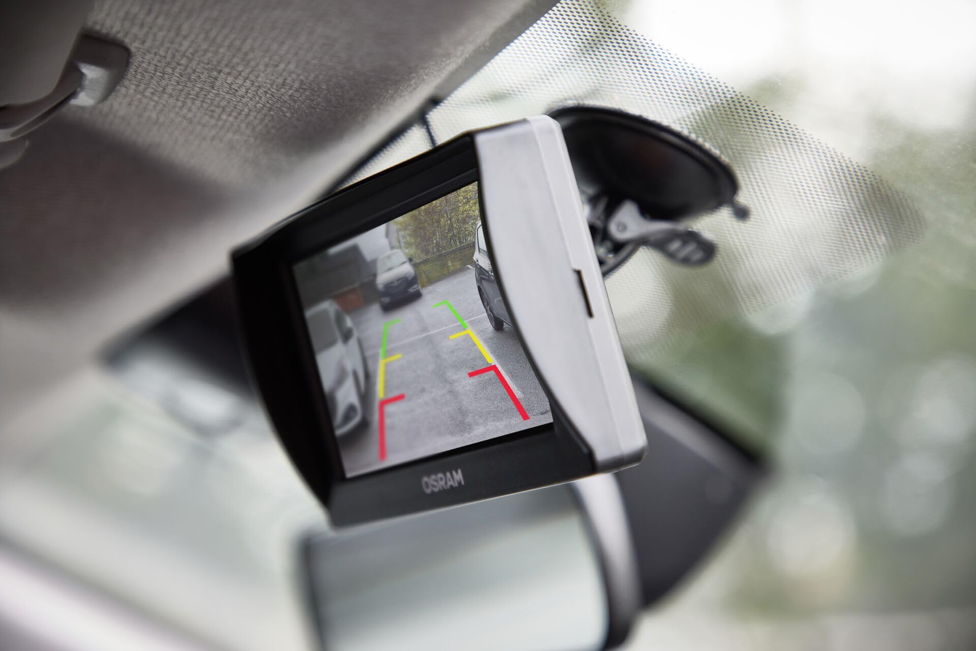 Osram ROADsight Système de caméra de recul sans Fil, OWRCS4, Moniteur numérique 4,3 Pouces, Champ de Vision de 110°