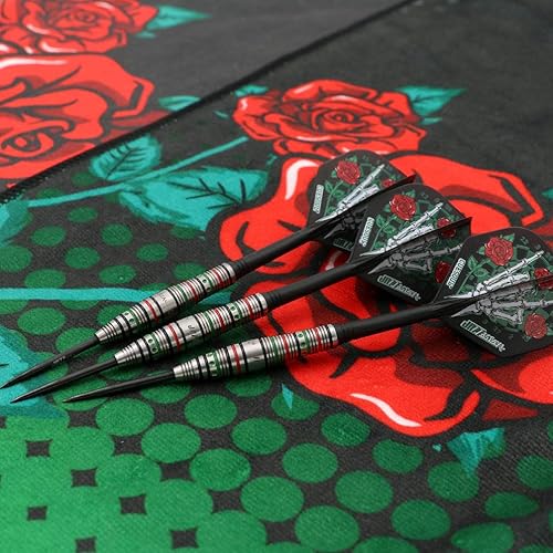 Miniatura 5 de CUESOUL Jazz-Metal 21g23g25g 90% Tungsten Steel Tip Dart Set with Integrated Dart Shafts and Dart Flights