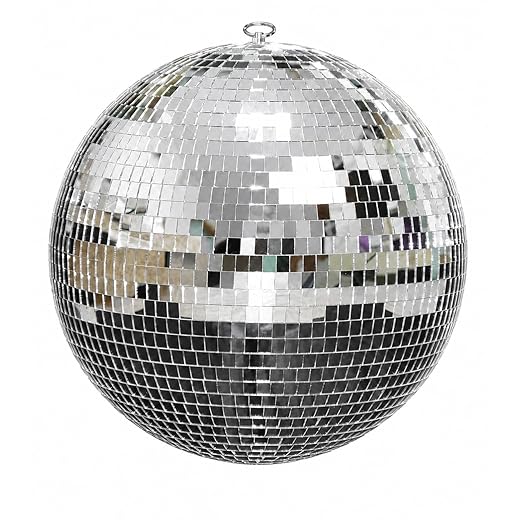 Disco Ball 12-Inch – Large Mirror Ball Hanging Party Decor for Weddings, Events, and Dance Parties