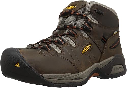 KEEN Utility Men's Detroit Xt Mid Soft Toe Waterproof Work Boots