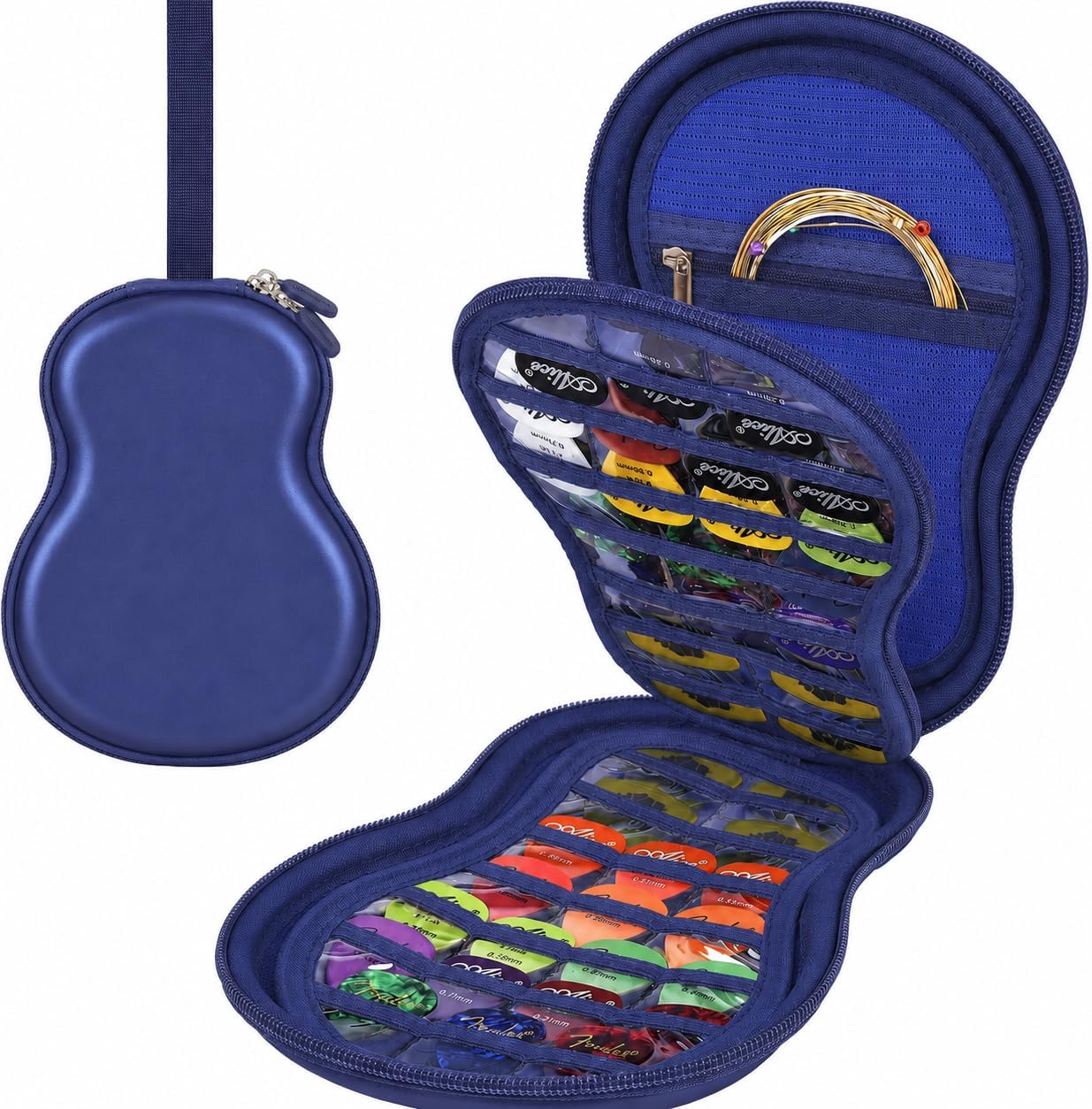 ANKHOH Guitar Pick Case for Fender/for Acoustic/for ChromaCast 63+ Slots
