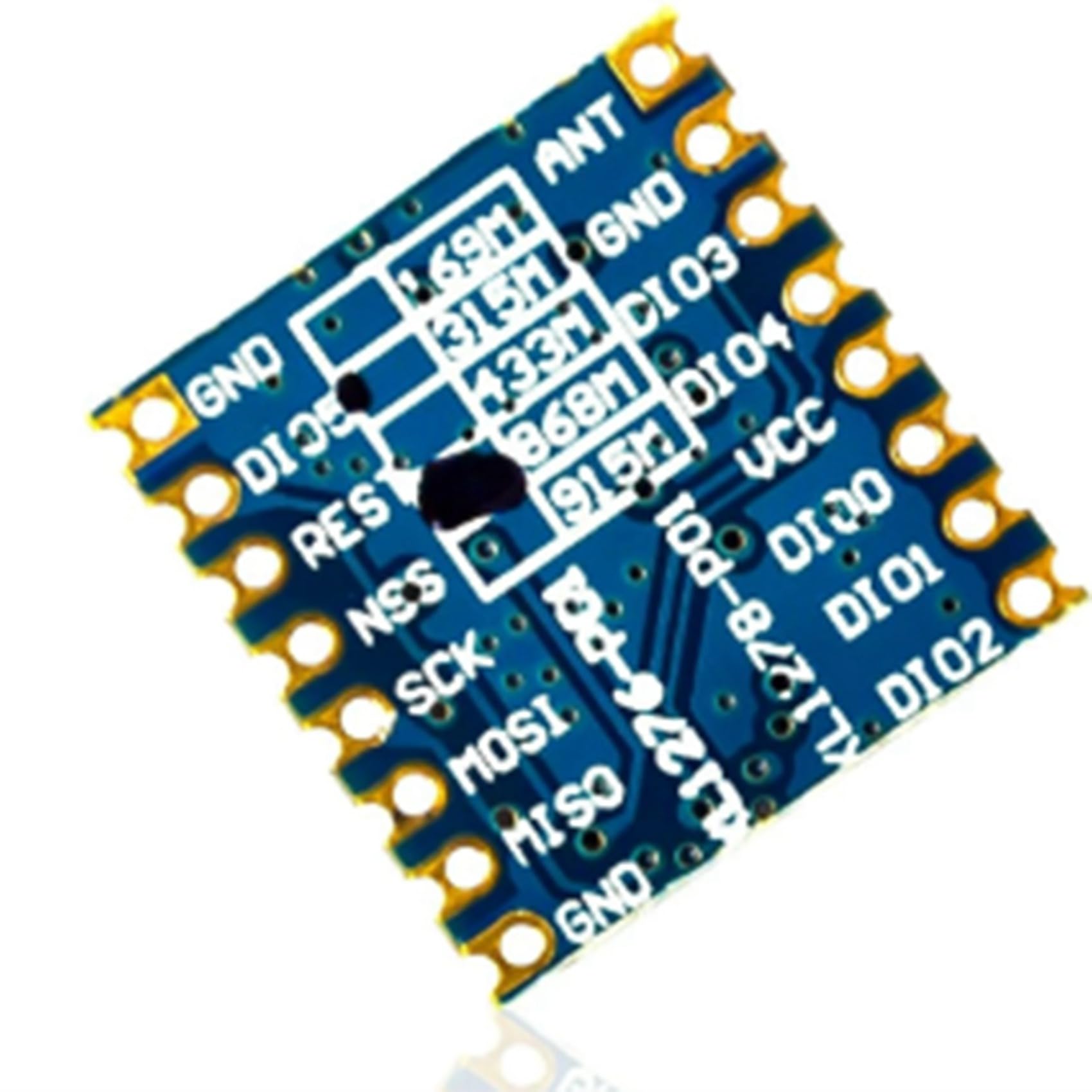 Lora SX1276 Lot de 5 modules émetteurs-récepteurs sans longue portée 915 MHz