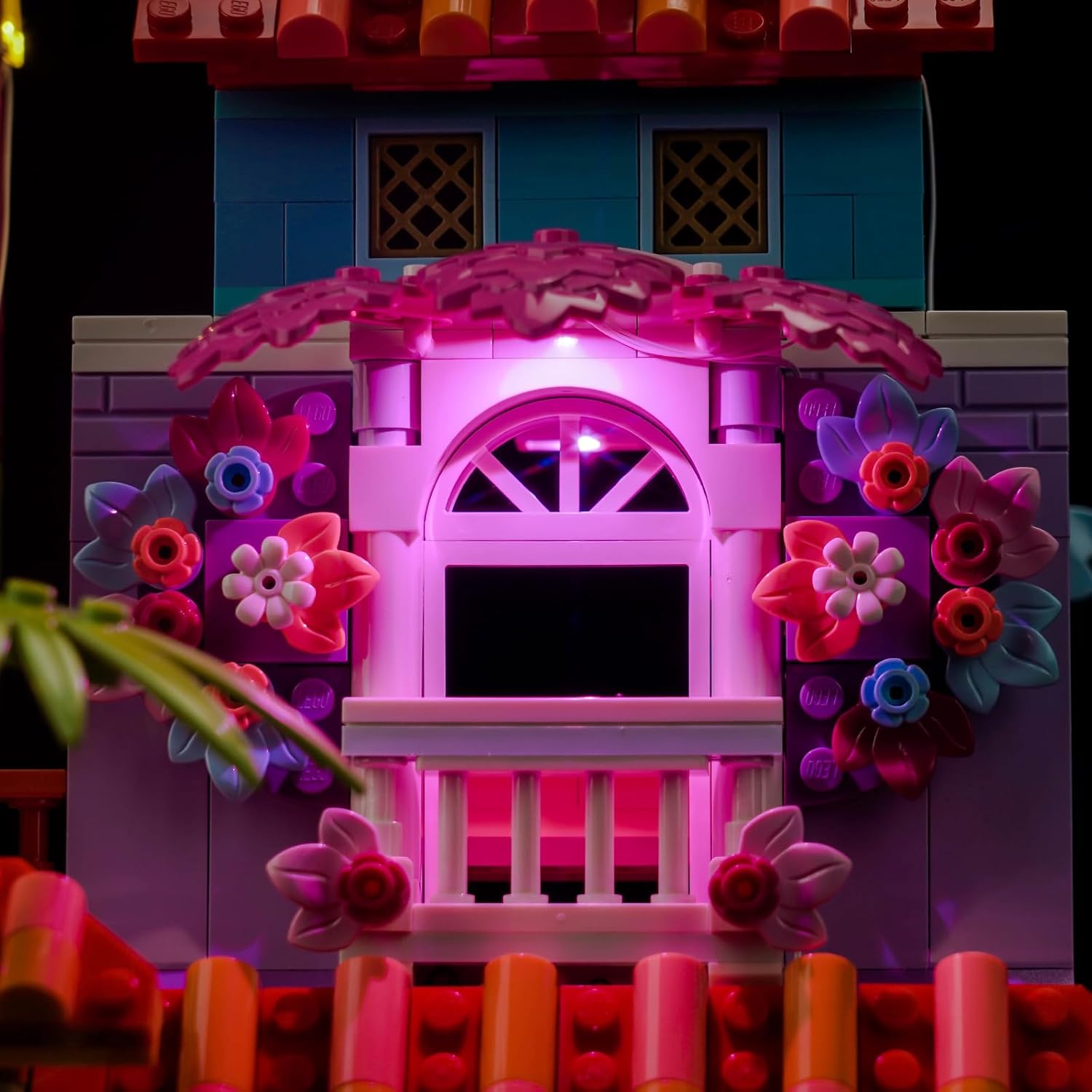 Upgraded Led Light Kit Compatible with Lego The Magical Madrigal House Building Set, Remote Control Version Compatible with Lego 43245 (Model Not Included)