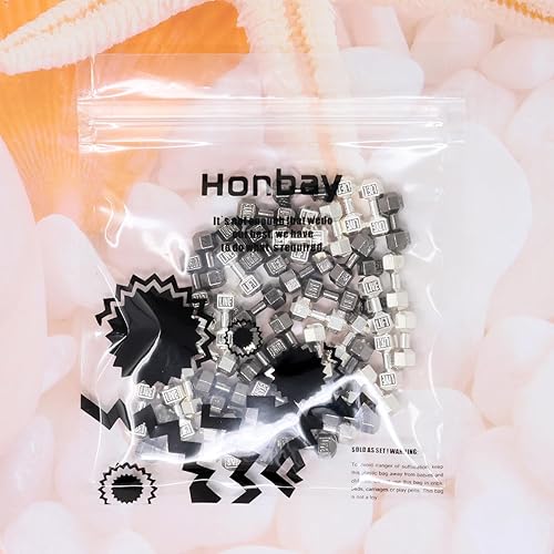 Miniatura 6 de Honbay 50 dijes de aleación para mancuernas colgantes, mini, equipo de fitness, cuentas espaciadoras para aretes, collares, pulseras, llaveros,
