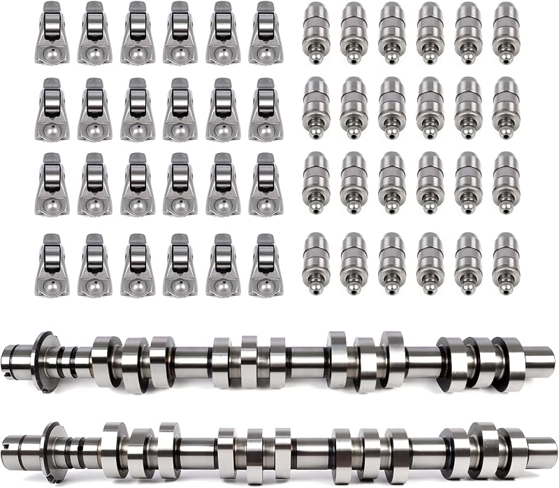 Kit de comando de válvulas, tuchos hidráulicos e balancins WANGSHENG para Ford e Lincoln 4.6L, 5.4L e 6.8L – Conjunto