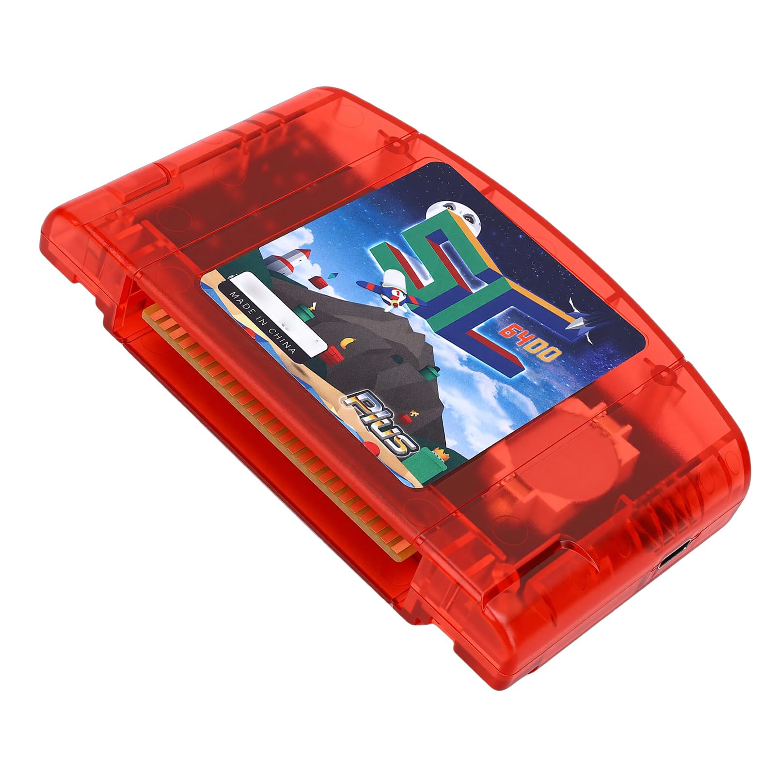 Open-Source-Flash-Kartusche für Spiele, für N64 mit Unterstützung von 64 MB, Schnellladung, 23,8 MIB/s, Sicherungskopie mit automatischer Speicherung (transparent)