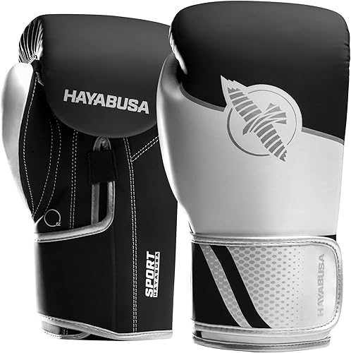 Miniatura 10 de Guantes de Boxeo Deportivos Hayabusa para Hombres y Mujeres – Soporte de Muñeca con Doble Férula, Acolchado de Espuma de Múltiples Densidades, Negro