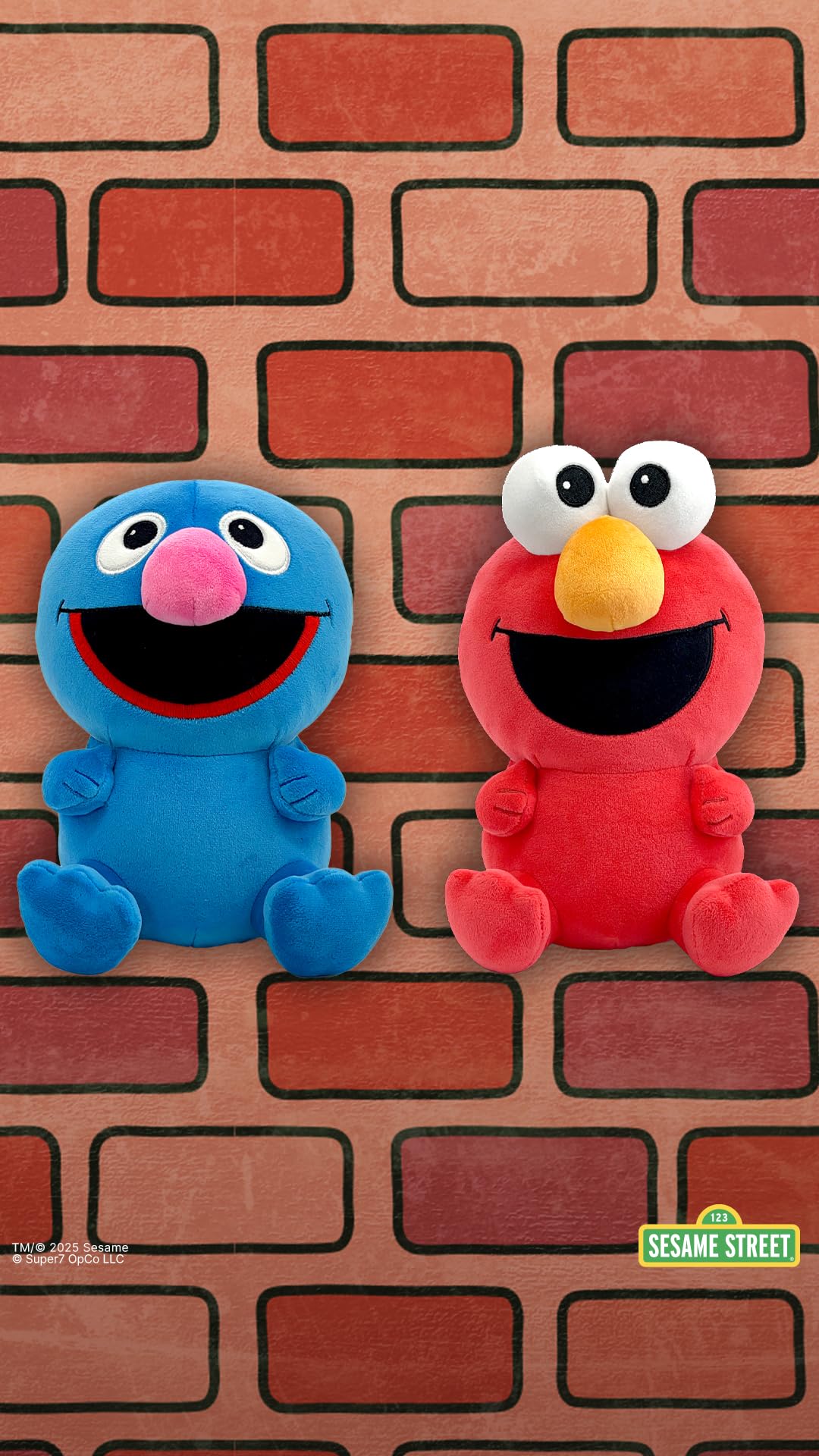 Sesame Street Super Duper Plush Wave 02 - Grover, Figures - Amazon