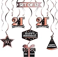 Vista 15 de LINGTEER - Serpentinas para fiesta de cumpleaños, 24