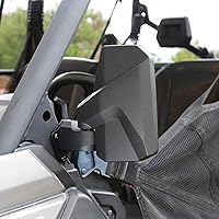 Vista 6 de Defender Side Mirrors,The Spring Back Feature Allows Easy Reset After Fold,2024 New UTV Mirrors Compatible with Can Am Defender HD10 HD9 HD8 HD7
