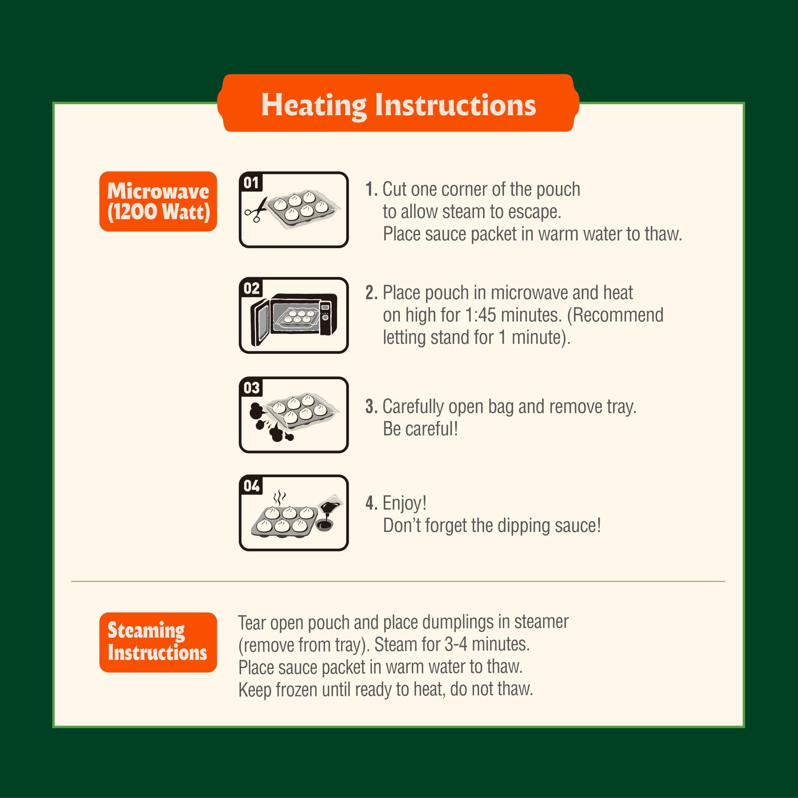 Bibigo Chicken and Vegetable Steamed Dumplings 6 Oz — view 8