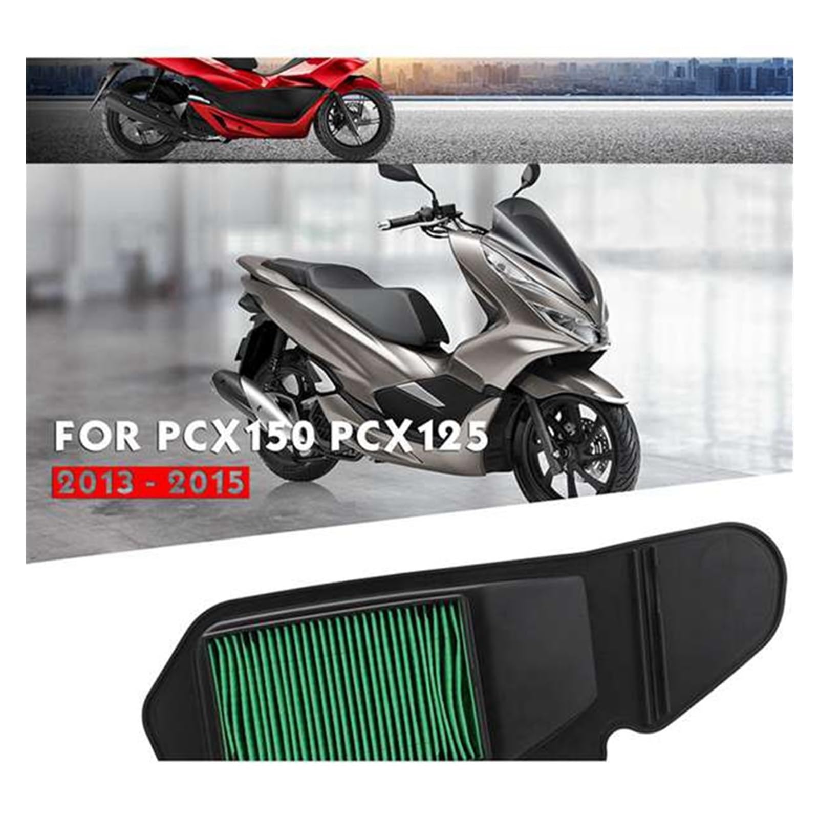Filtro Aria Moto Detergente per elementi filtranti di aspirazione aria moto per Hond&a PCX150 PCX125 PCX 125 150 X3 2013 2014 2015