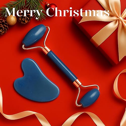 Miniatura 20 de BAIMEI IcyMe - Rodillo de jade y Gua Sha, rodillo facial para reducir el enrojecimiento de la piel, cuidado personal para hombres y mujeres, Rosa