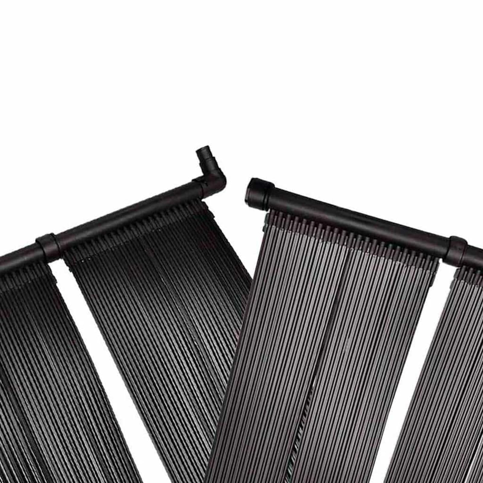 Gecheer Pannelli Solari per Riscaldamento Piscina, Riscaldano l’Acqua Fino a +10 °C, 620 x 75 cm, Polietilene 100%, Compatibili con Pompe da 0,25 HP, per Piscine Intermittenti e Residenziali