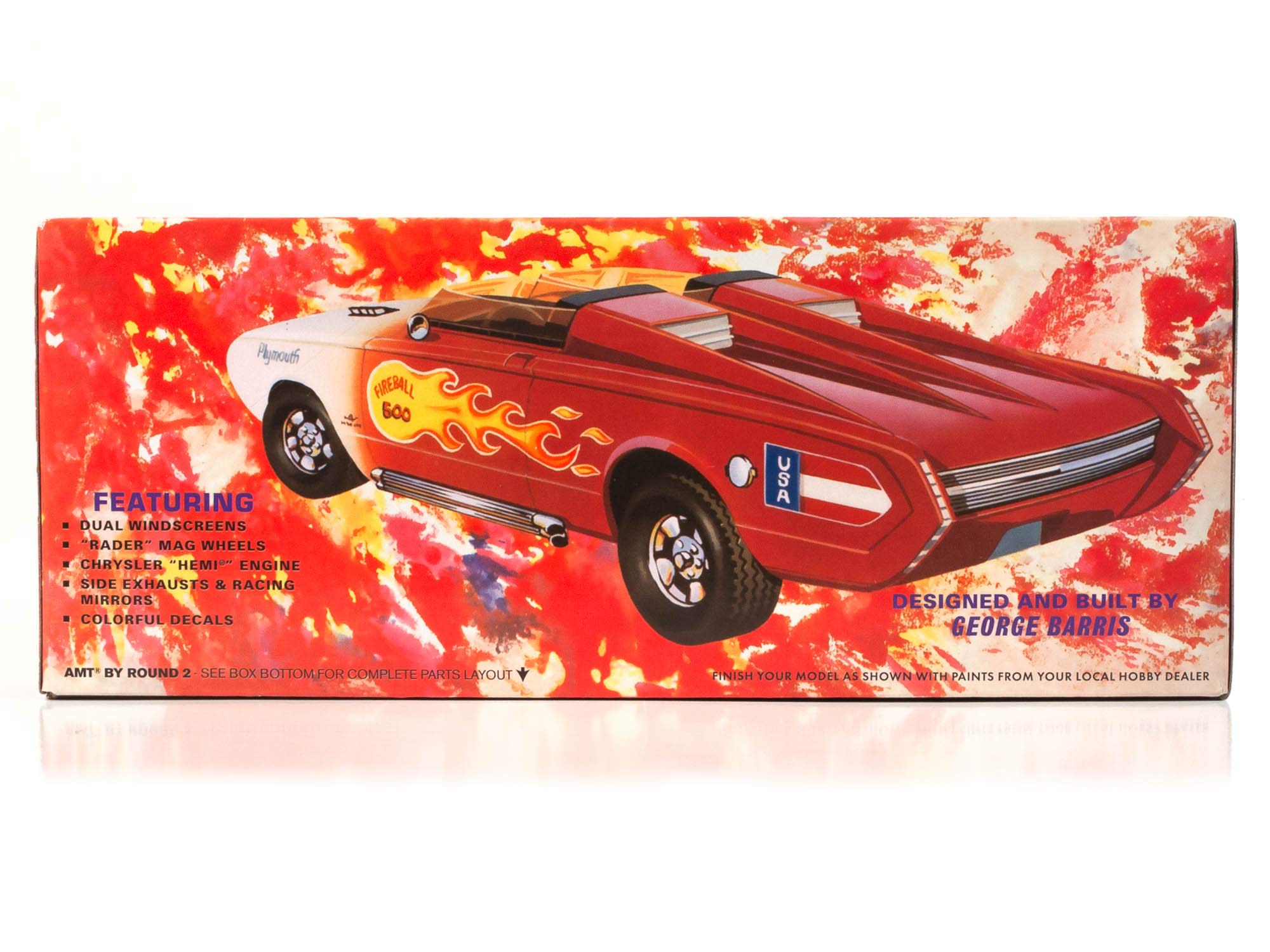 新品　1/25 Fireball 500 Barris Kustom AMT AMT Model FIREBALL 500 BARRIS Kustom 1:25 Scale Model Kit