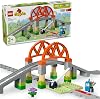 LEGO DUPLO Town Train Bridge and Rails Additional Adventure Set 10426 – Buildable Educational Toy Making Set for Boys and Girls Ages 2 and Over, Gift Idea 42 Pieces