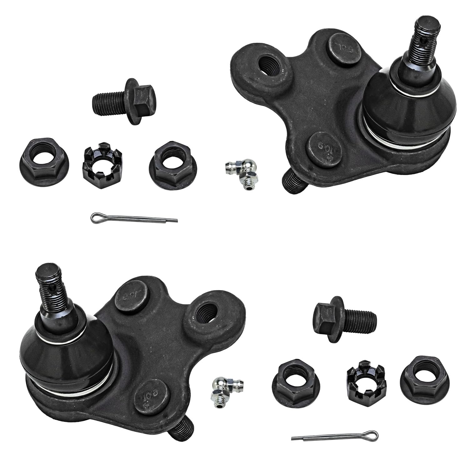 Front Lower Control Arm With Ball Joints – Fits 2005-2010 Honda Odyssey – Heavy-Duty Alloy Steel, Greasable, 10-Year Warranty
