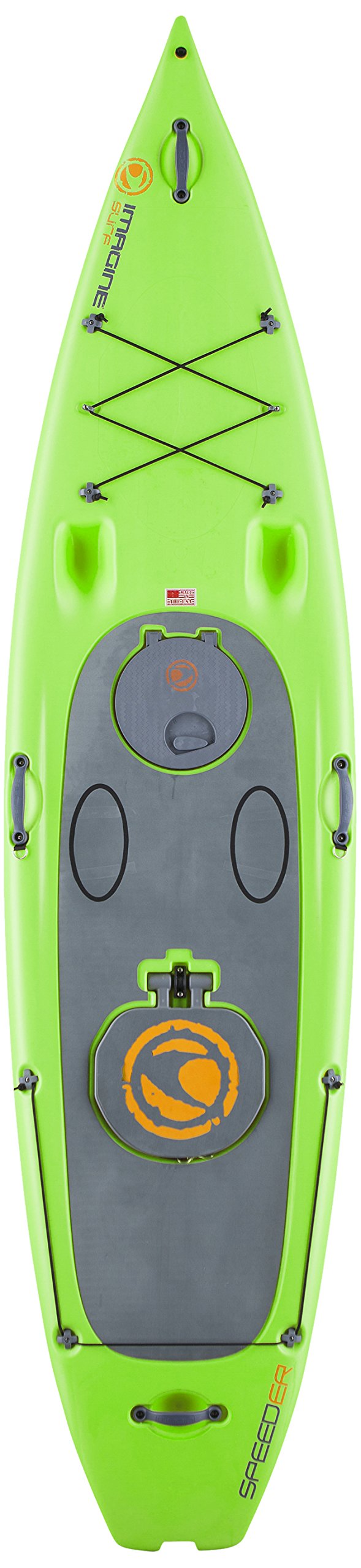 IMAGINE SURF SPEEDER SUP Touring Stand Up Paddleboard, 11-Feet x 30-Inch x 8-Inch 280 Liters