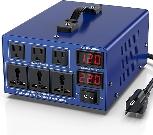 CELYYPU 4000 W Transformador de conversión de voltaje de alta resistencia Paso arribaPaso abajo AC 110 V120 V220 V240 V conversión de potencia, con