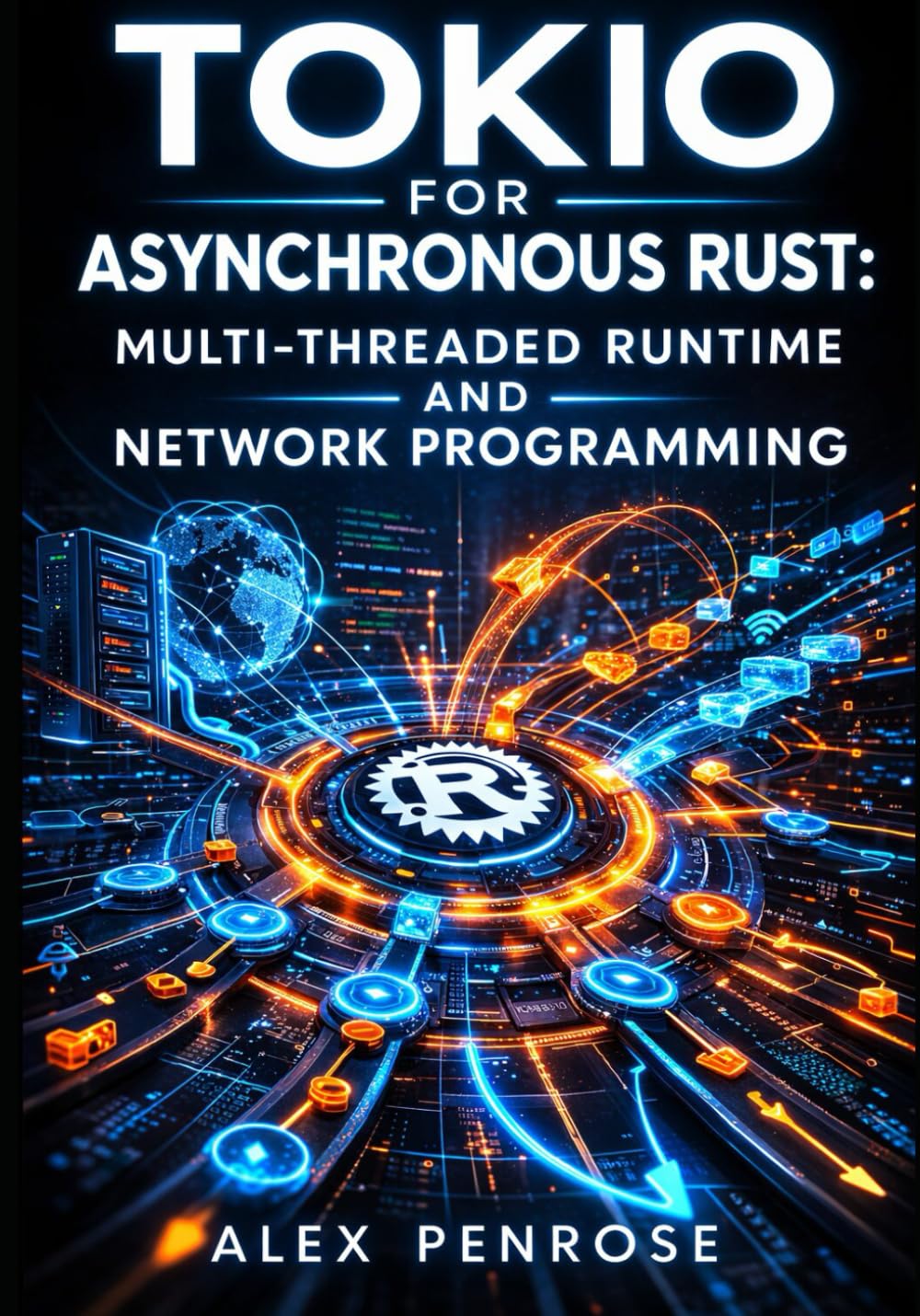 TOKIO FOR ASYNCHRONOUS RUST: MULTI-THREADED RUNTIME AND NETWORK PROGRAMMING: Build Scalable Applications with Async/Await, TCP/UDP Sockets, Work Stealing Scheduler, and Task Management