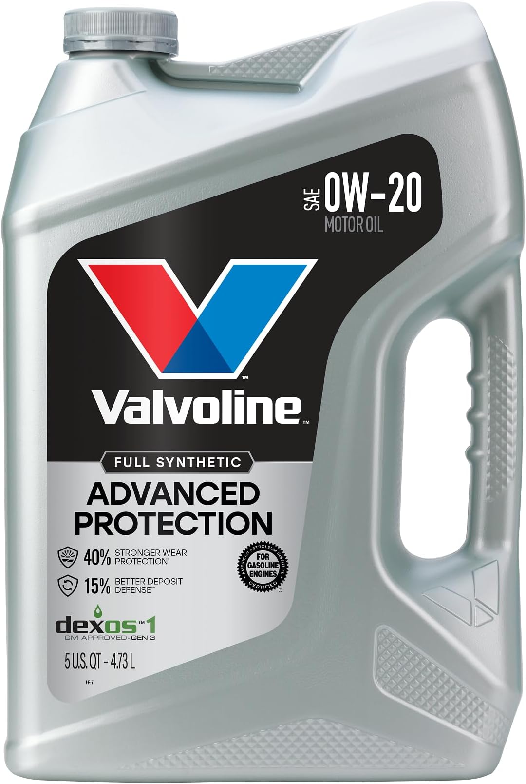 Advanced Full Synthetic SAE 0W-20 Motor Oil 5 QT