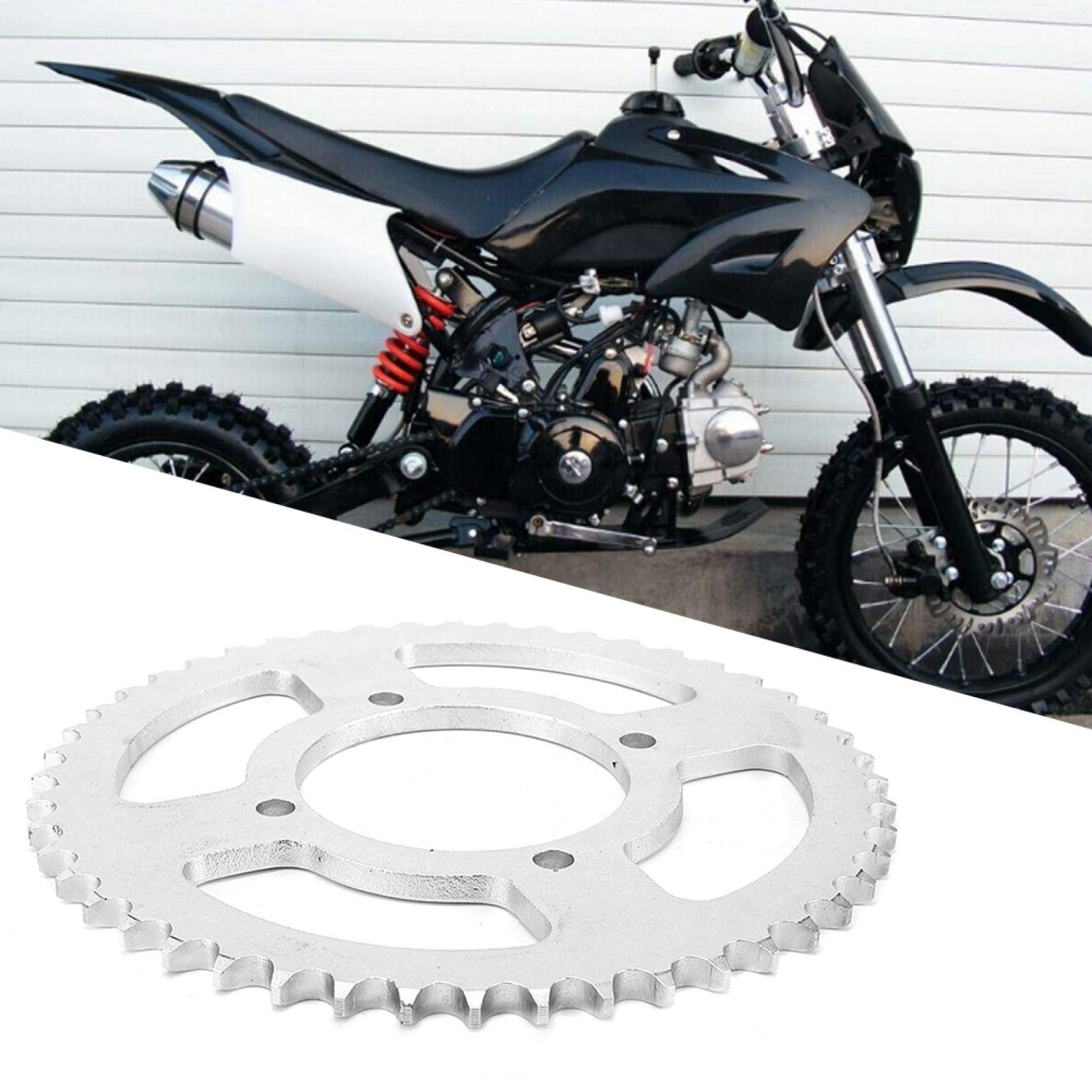 Yctze 48 denti 76mm 428 catena in alluminio corona dentata adatta per 250cc pit trail dirt bike motorcros catena a rulli pignoni kit pignoni