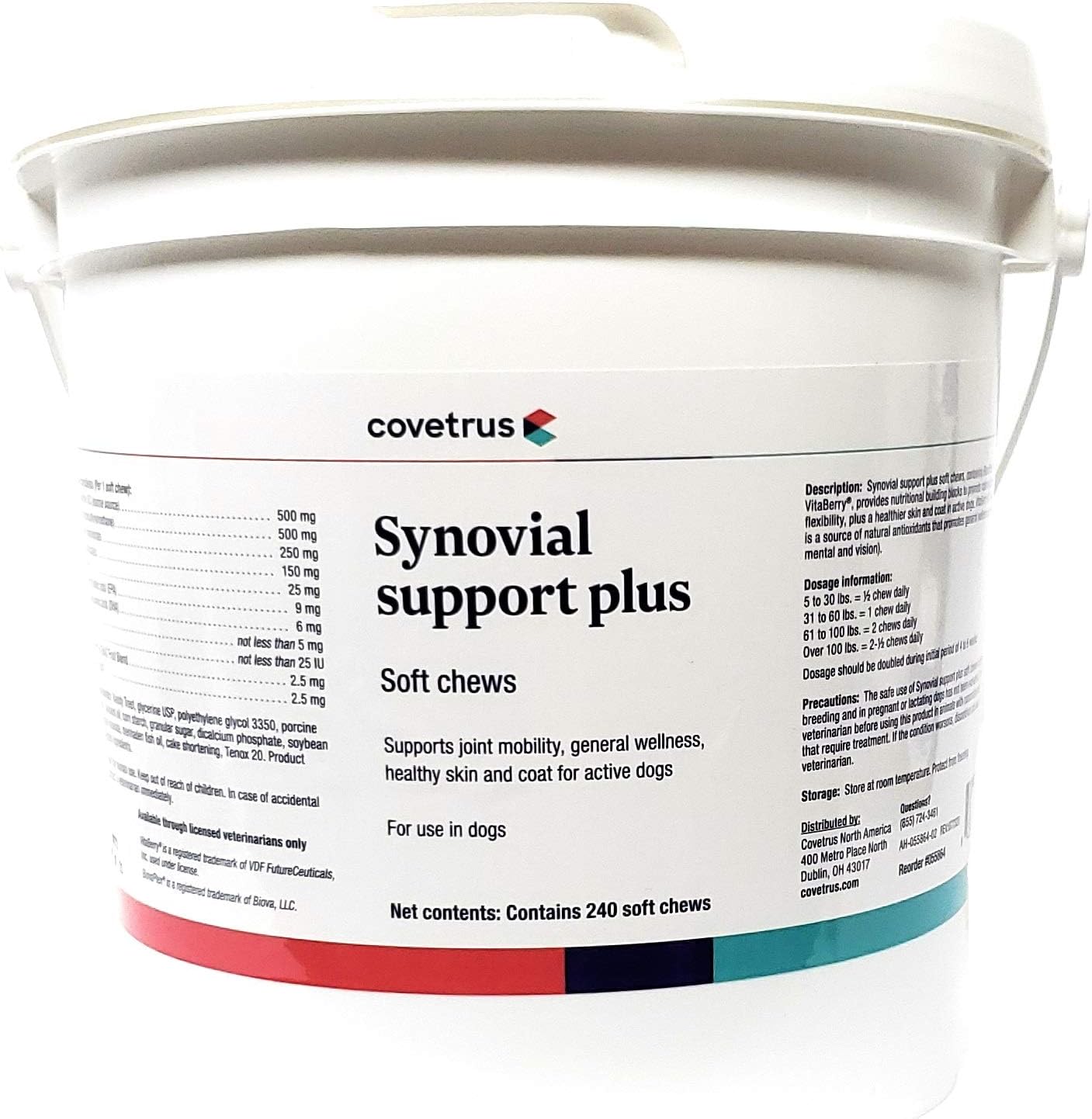 Mavvel Synovial Support Plus (Formerly S3 Premium) Soft Chews 240 Count