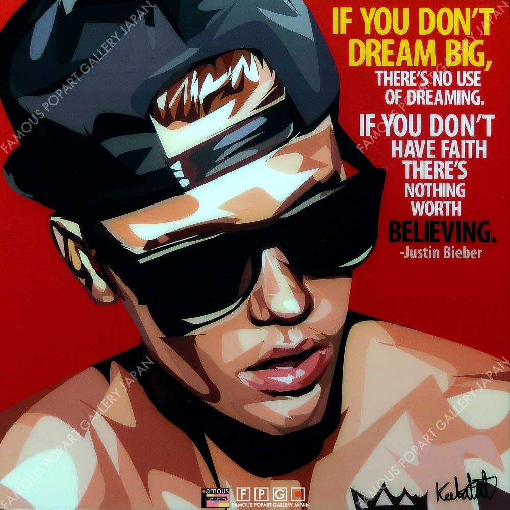 Amazon.co.jp: Justin Bieber/ジャスティン・ビーバー/ポップアート