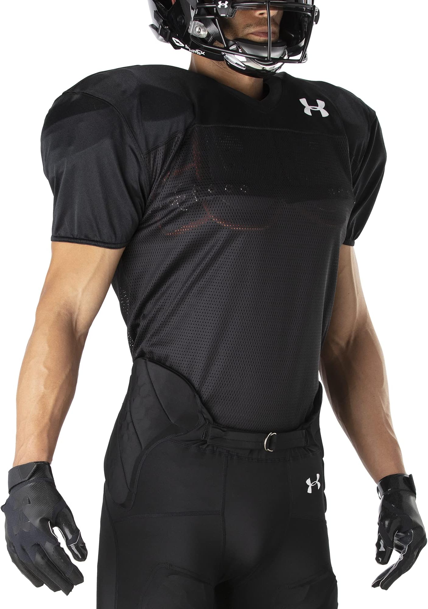 Under Armour Youth/Boys Football Jersey, for Parctice & Game Day, Breathable, Lightweight