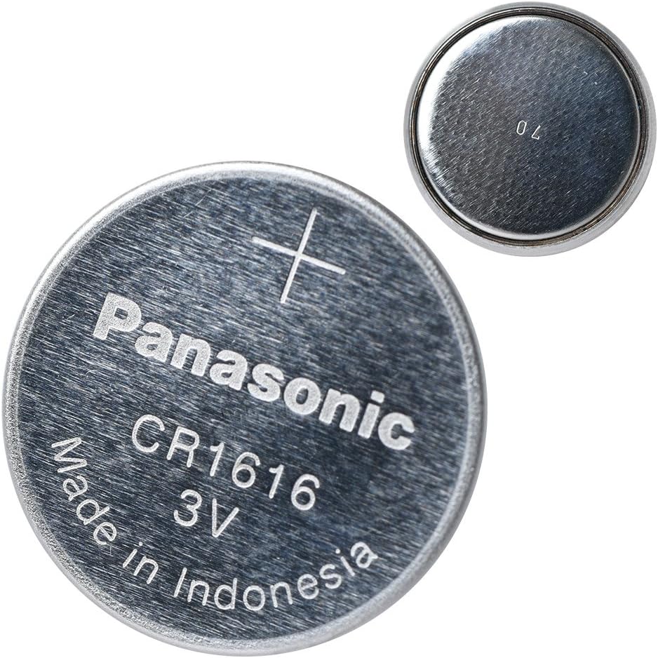 Panasonic CR1616 3V Coin Cell Lithium Battery, Retail Pack of 3