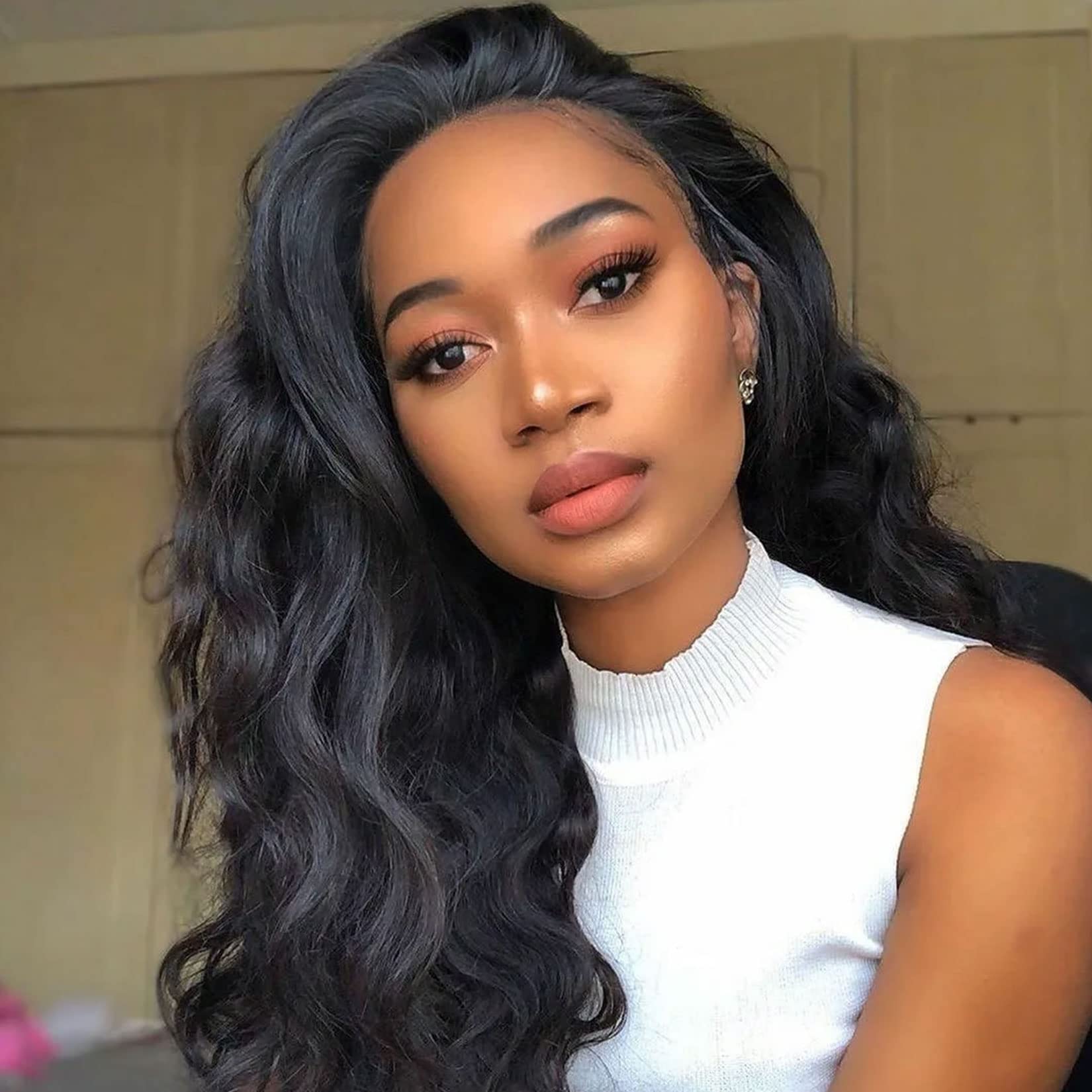 Kella Kiila Body Wave Wig 24 Inch long wigs for black women Natural