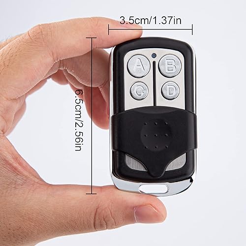 Miniatura 4 de Para LiftMaster 971LM973LM Chamberlain 953CB Craftsman Llavero Abridor de Puerta de Garaje Remoto RojoNaranja Botón de Aprendizaje (2 piezas)