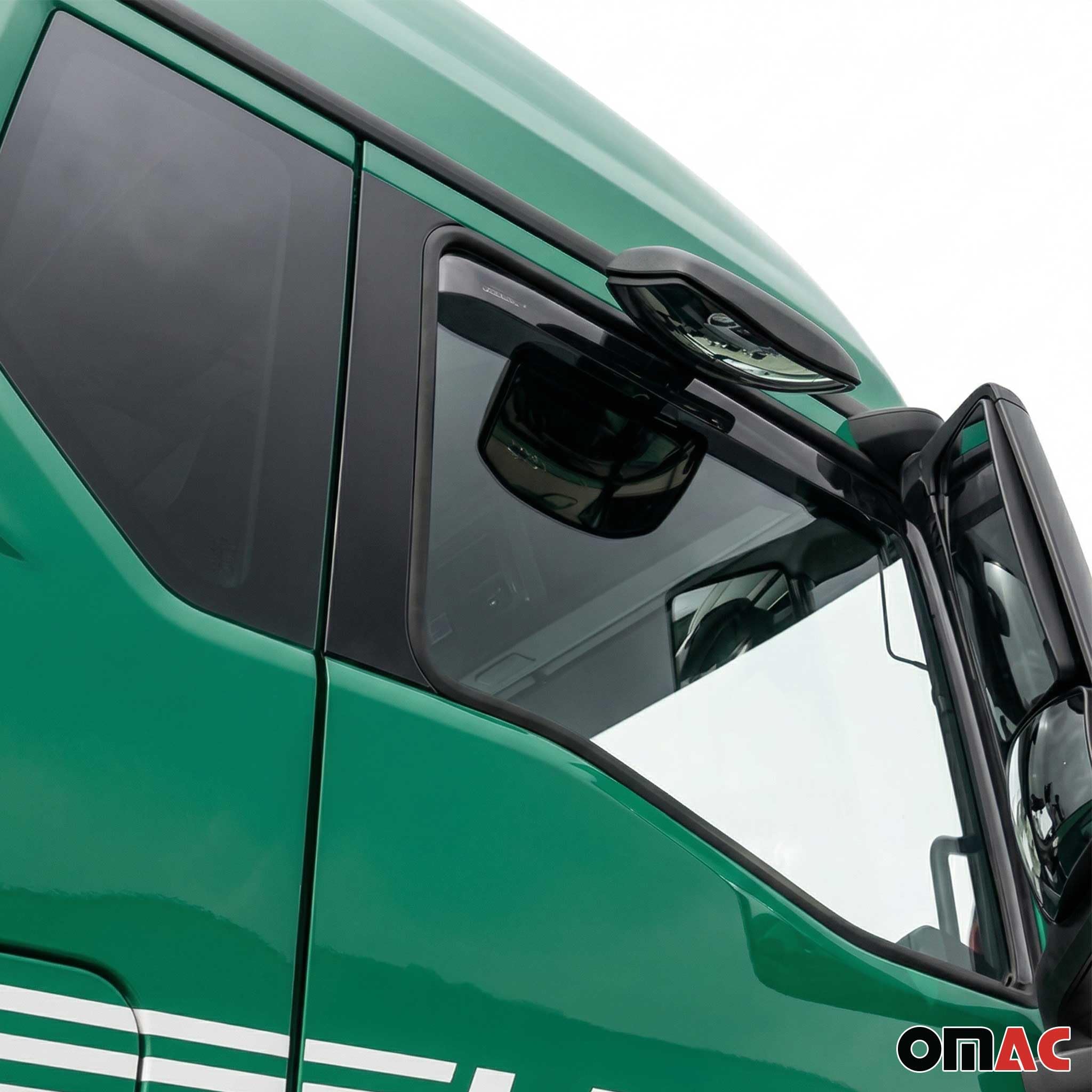 Windabweiser Regenabweiser kompatibel mit Volvo FH12 FH16 1995-2013 Dunkel Acryl 2tlg