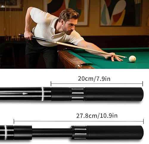Miniatura 7 de IIQ Pool Cues Stick, Pool Cue Stick Sets of 431 Cue Sticks 58 inch Pool Cues Adult Canadian Maple Wood Billiard Stick