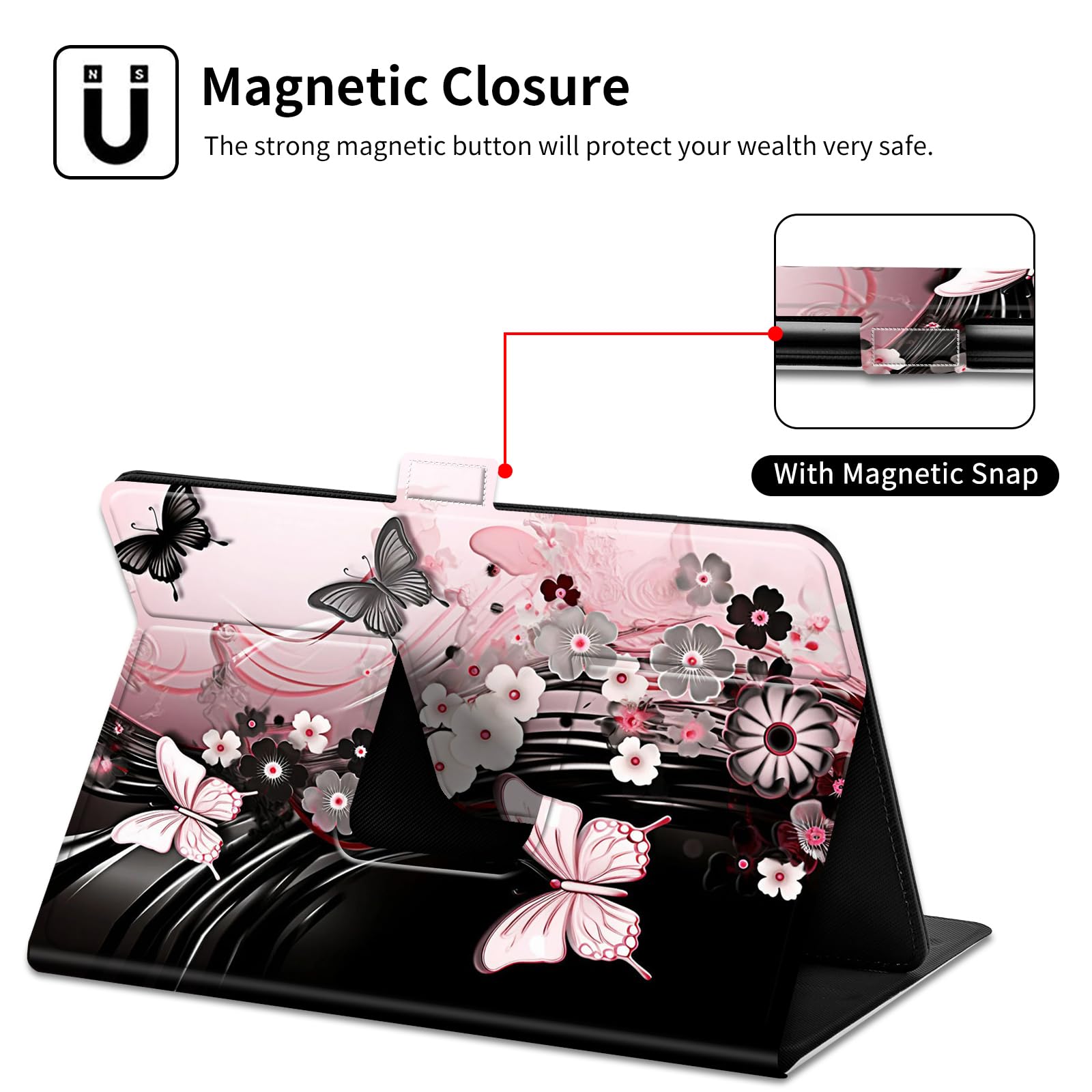 Amazon.com: for Lenovo Tab M9 Case,9 inch Tablet Cover, Magnetic