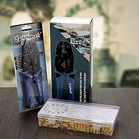 Vista 7 de Qibaok Wire Terminals Crimping Tool Kit with 800 PCS Wire Connectors