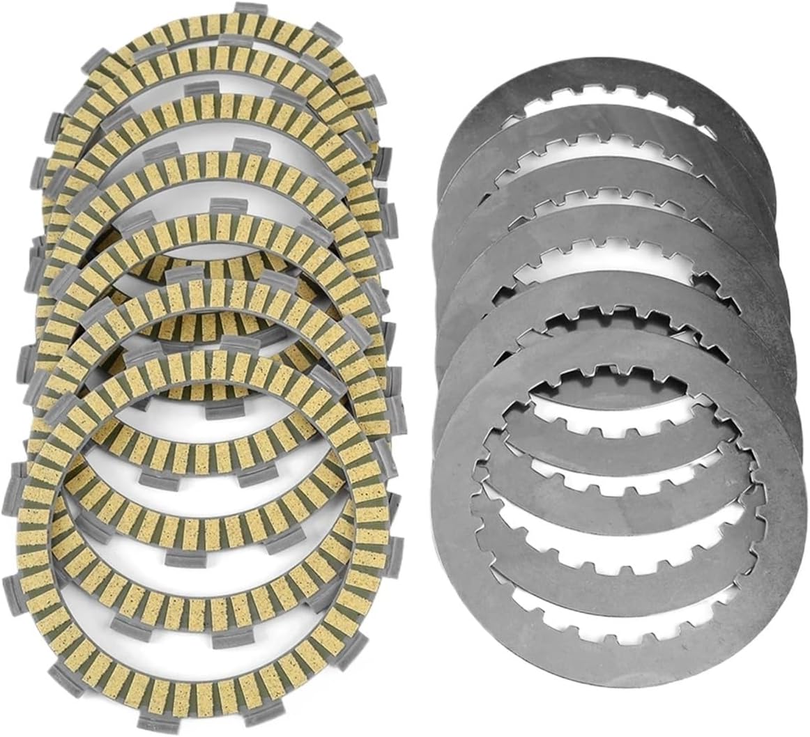 22201-KS6-700 Clutch Friction Disc Plate Kit Compatible with H CR125R CR 125 R 1986-1999 22321-KA3-710