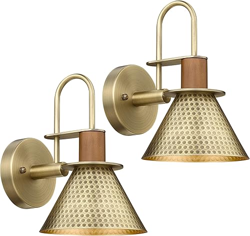 Miniatura 9 de HWH - Apliques de pared rústicos, lámpara de pared industrial para interiores, cuello de cisne, 1 luz de tocador de granero para baño, dormitorio,
