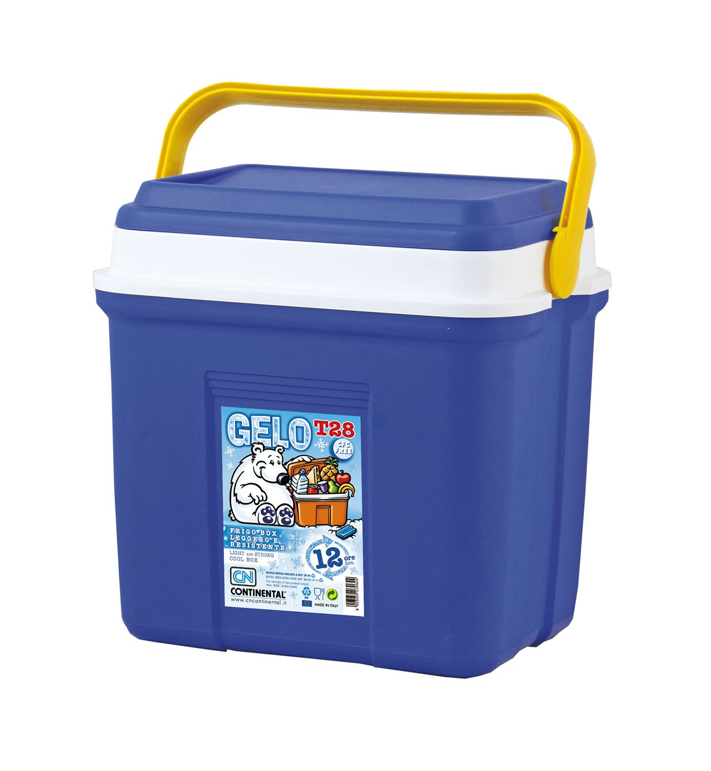 CN Continental Neve - Nevera portátil, Color Azul Cielo, 25 L