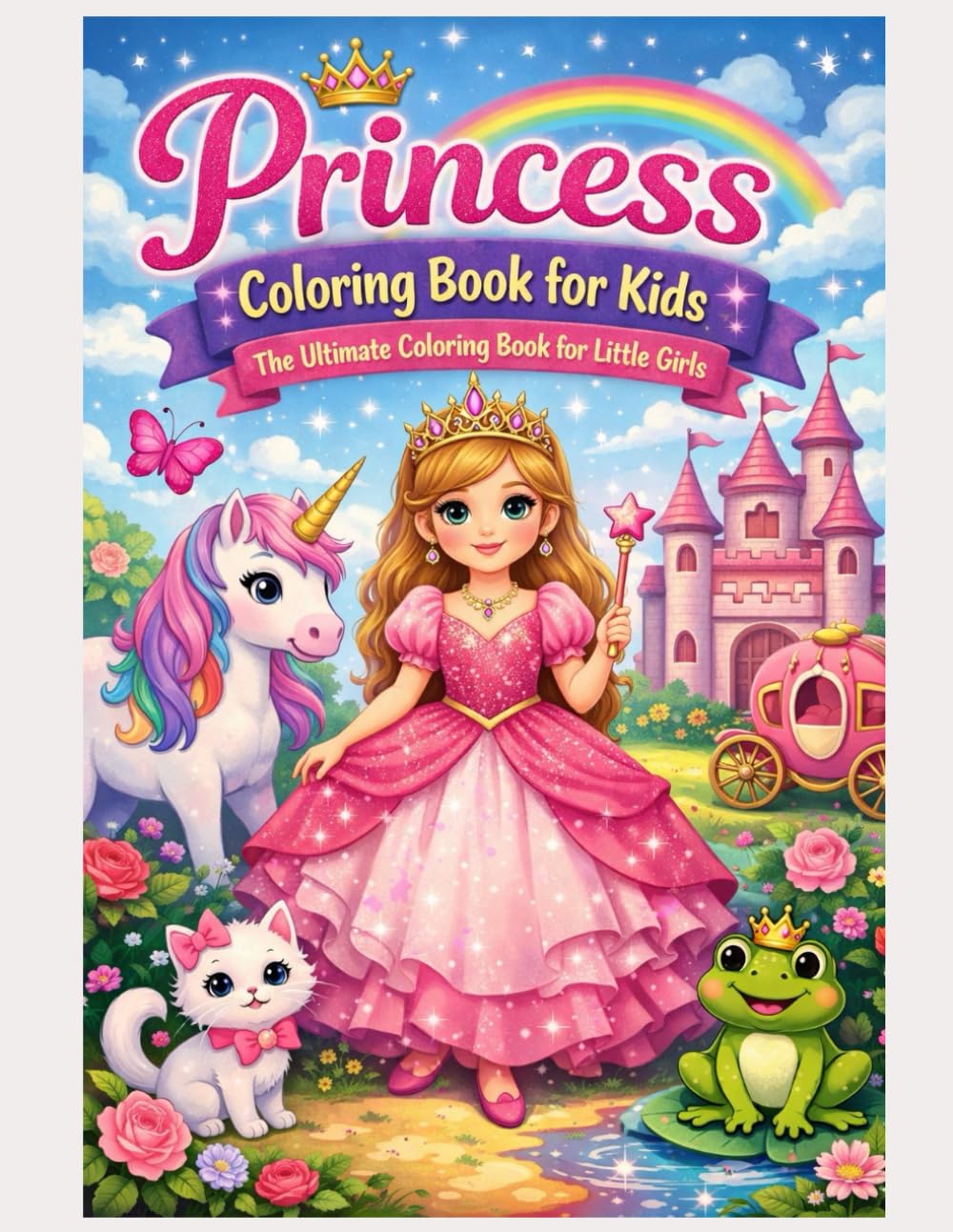 Coloring Book for Little Girls