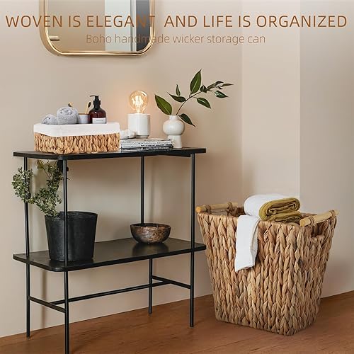 Miniatura 88 de Cubo de basura pequeño para baño con tapa de cierre suave, cubo de basura de acero inoxidable de 10 litros/2.6 galones con cubo interior extraíble