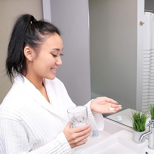 Miniatura 7 de Glutathione, pastillas para blanquear la piel (0.035 onzas) L-antioxidante glutatión para mantener el hígado saludable y desintoxicar para ayudar a