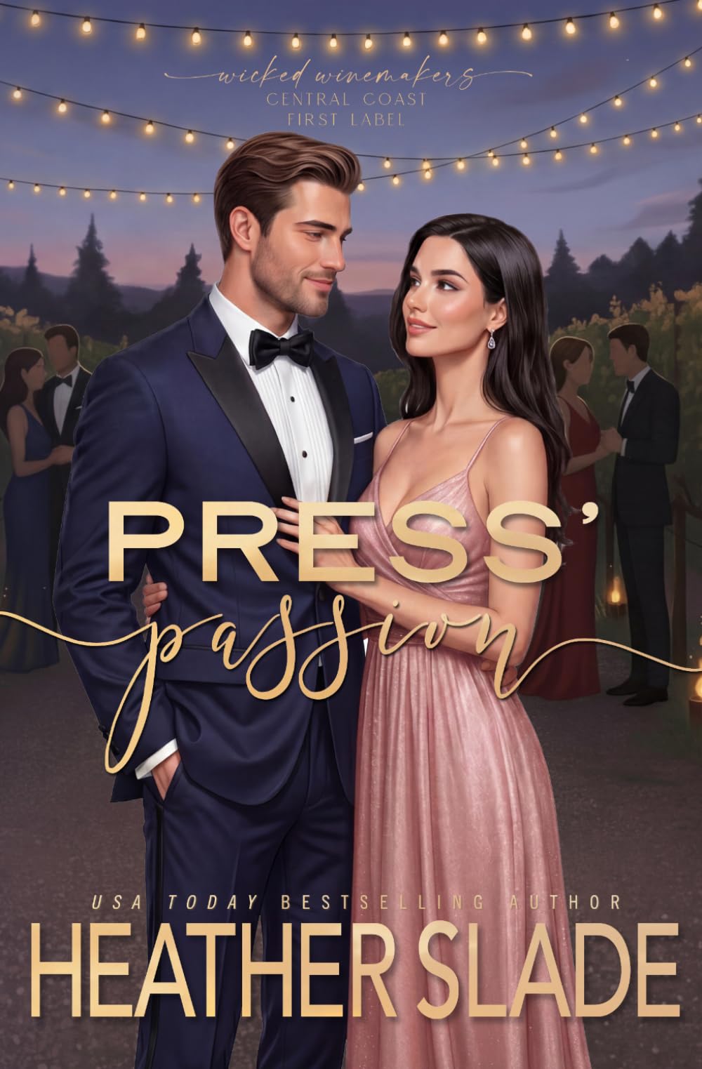 Press' Passion: Artist Rendition (Wicked Winemakers Central Coast First Label Artist Renditions)